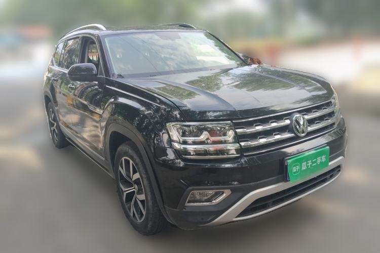 Used Volkswagen Teramont 2019 380TSI Four-Wheel Drive Luxury Version China V Standard Front Right 45 Deg