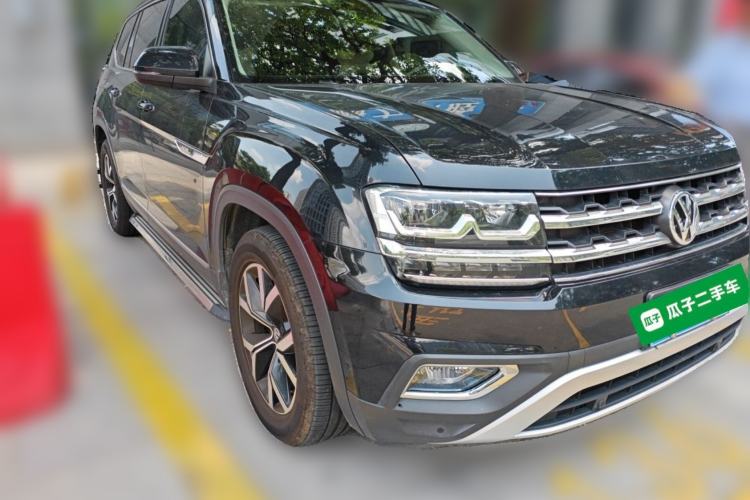 Used Volkswagen Teramont 2019 380TSI Four-Wheel Drive Luxury Version China V Standard Front Right 45 Deg