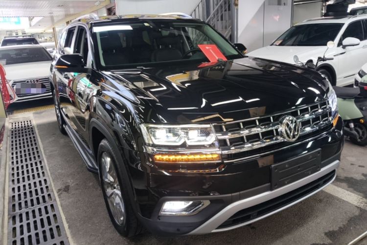Used Volkswagen Teramont 2019 380TSI Four-Wheel Drive Flagship Model China VI Front Right 45 Deg