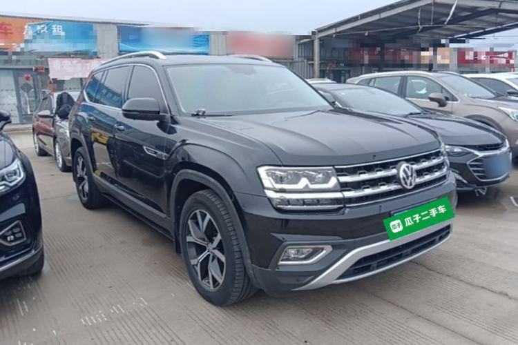 Used Volkswagen Teramont 2019 380TSI Four-Wheel Drive Luxury Version China V Standard Front Right 45 Deg