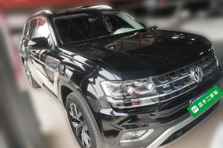 Used Volkswagen Teramont 2019 380TSI Four-Wheel Drive Luxury Version China V Standard Front Right 45 Deg