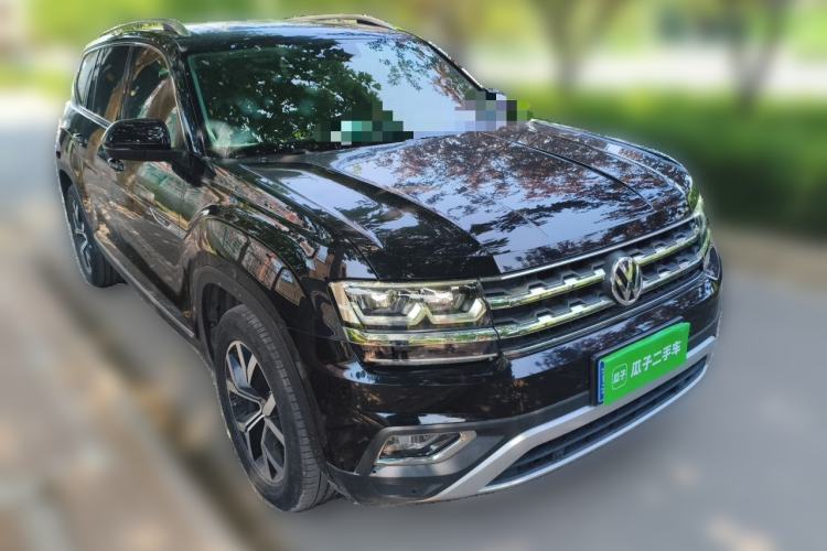 Used Volkswagen Teramont 2019 380TSI Four-Wheel Drive Luxury Version China V Standard Front Right 45 Deg