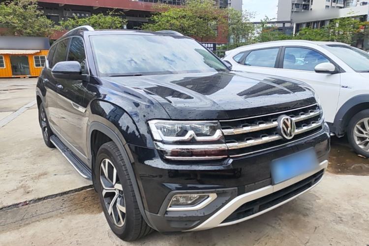 Used Volkswagen Teramont 2019 330TSI Two-Wheel-Drive Luxury Edition China V Standard Front Right 45 Deg