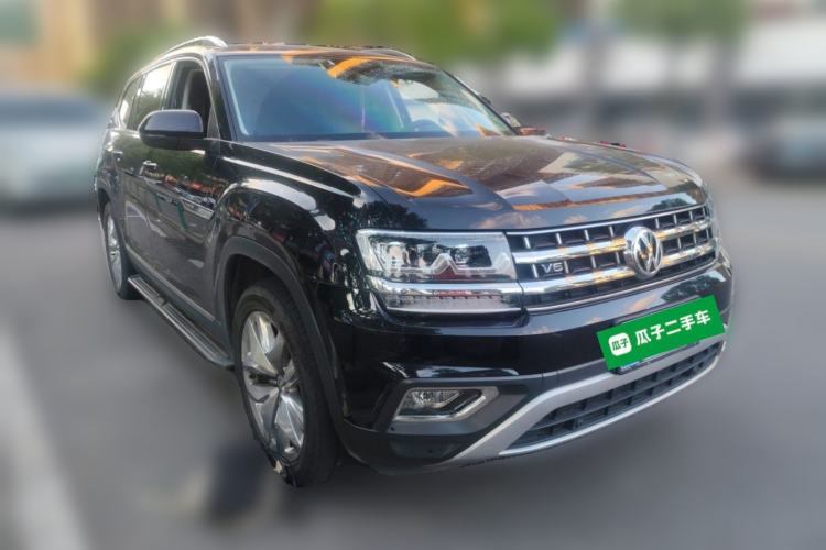 Used Volkswagen Teramont 2019 530 V6 Four-Wheel Drive Flagship Version China V Standard Front Right 45 Deg