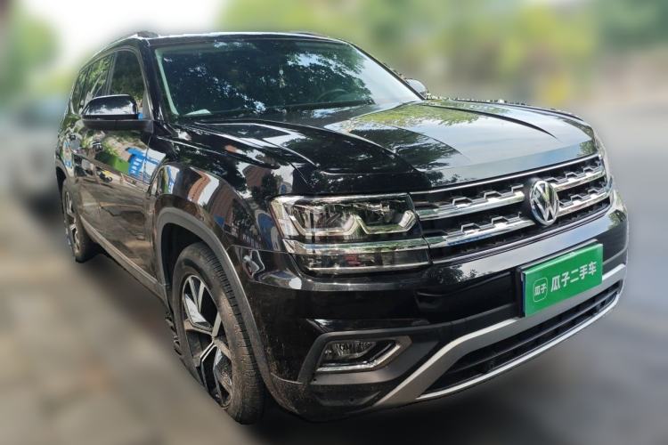 Used Volkswagen Teramont 2019 380TSI Four-Wheel Drive Luxury Version China VI Standard Front Right 45 Deg