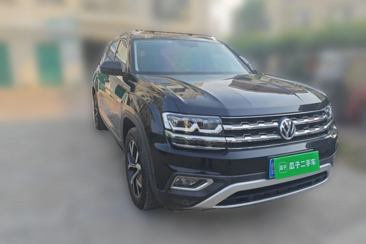 Used Volkswagen Teramont 2019 380TSI Four-Wheel Drive Luxury Version China V Standard Front Right 45 Deg