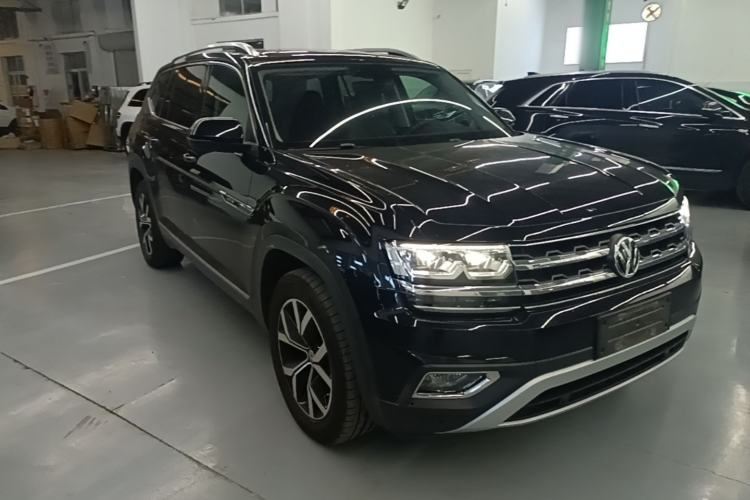 Used Volkswagen Teramont 2019 380TSI Four-Wheel Drive Luxury Version China VI Standard Front Right 45 Deg