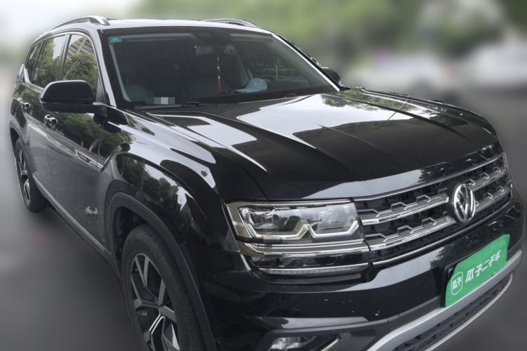 Used Volkswagen Teramont 2019 380TSI Four-Wheel Drive Luxury Version China V Standard Front Right 45 Deg