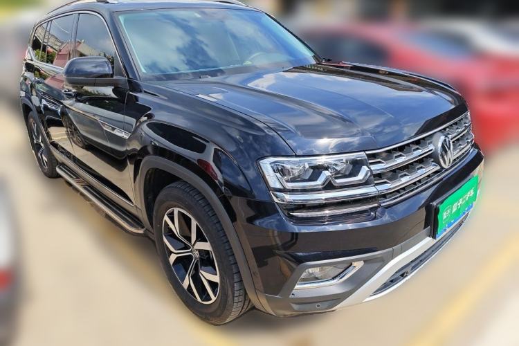 Used Volkswagen Teramont 2019 380TSI Four-Wheel Drive Luxury Version China V Standard Front Right 45 Deg