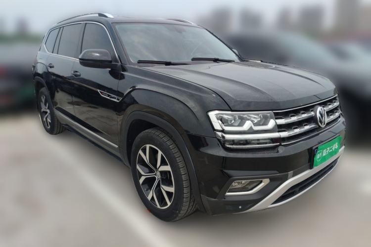 Used Volkswagen Teramont 2019 380TSI Four-Wheel Drive Luxury Version China VI Standard Front Right 45 Deg