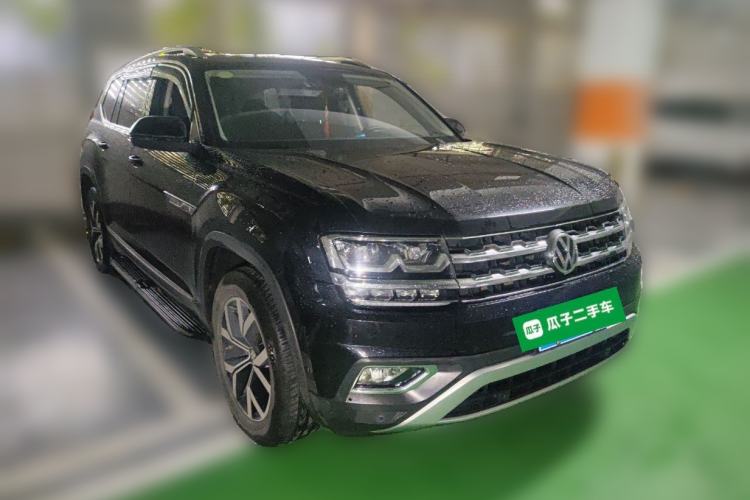 Used Volkswagen Teramont 2019 330TSI Two-Wheel-Drive Luxury Edition China V Standard Front Right 45 Deg