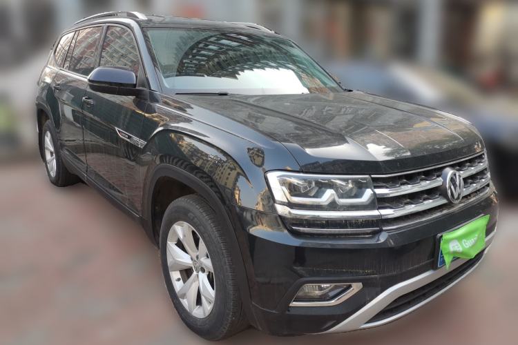 Used Volkswagen Teramont 2019 380TSI Four-Wheel Drive Comfort Edition China V Standard Front Right 45 Deg