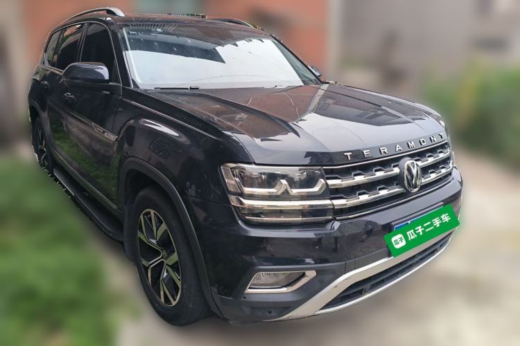 Used Volkswagen Teramont 2019 380TSI Four-Wheel Drive Luxury Version China VI Standard Front Right 45 Deg