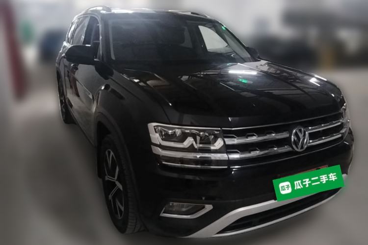 Used Volkswagen Teramont 2019 380TSI Four-Wheel Drive Luxury Version China V Standard Front Right 45 Deg