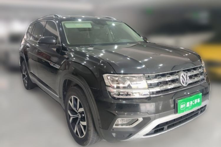 Used Volkswagen Teramont 2019 380TSI Four-Wheel Drive Luxury Version China V Standard Front Right 45 Deg