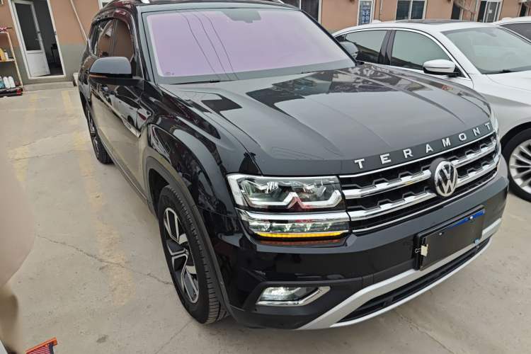 Used Volkswagen Teramont 2019 380TSI Four-Wheel Drive Luxury Version China VI Standard Front Right 45 Deg