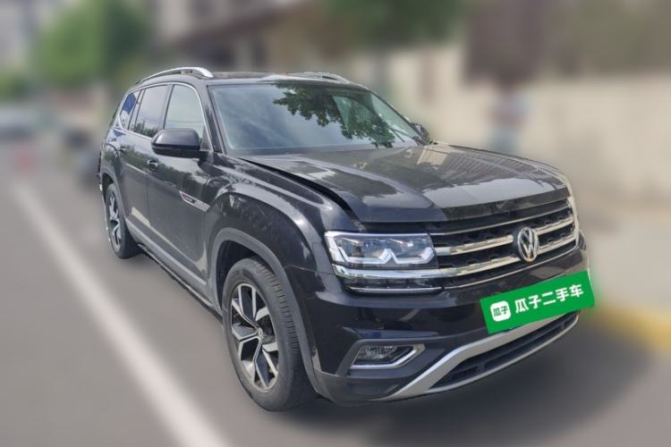 Used Volkswagen Teramont 2019 380TSI Four-Wheel Drive Luxury Version China VI Standard Front Right 45 Deg