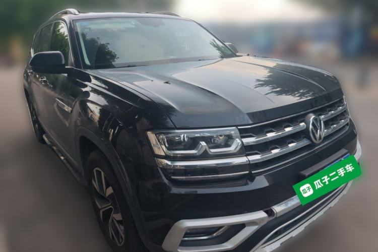 Used Volkswagen Teramont 2019 380TSI Four-Wheel Drive Luxury Version China V Standard Front Right 45 Deg