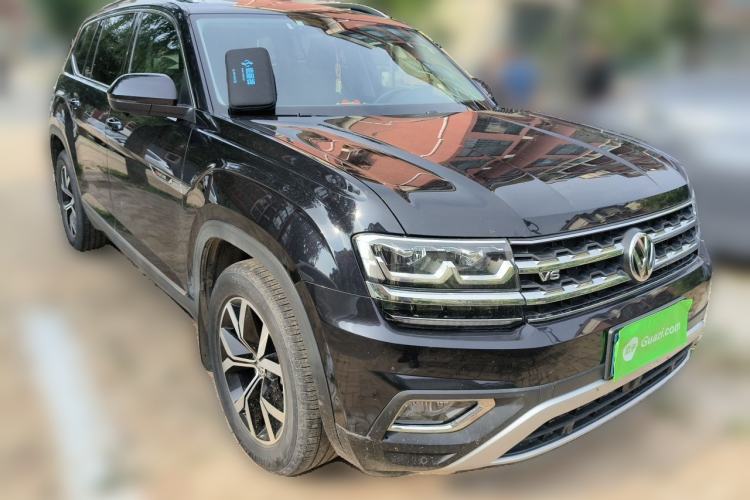 Used Volkswagen Teramont 2019 380TSI Four-Wheel Drive Luxury Version China VI Standard Front Right 45 Deg