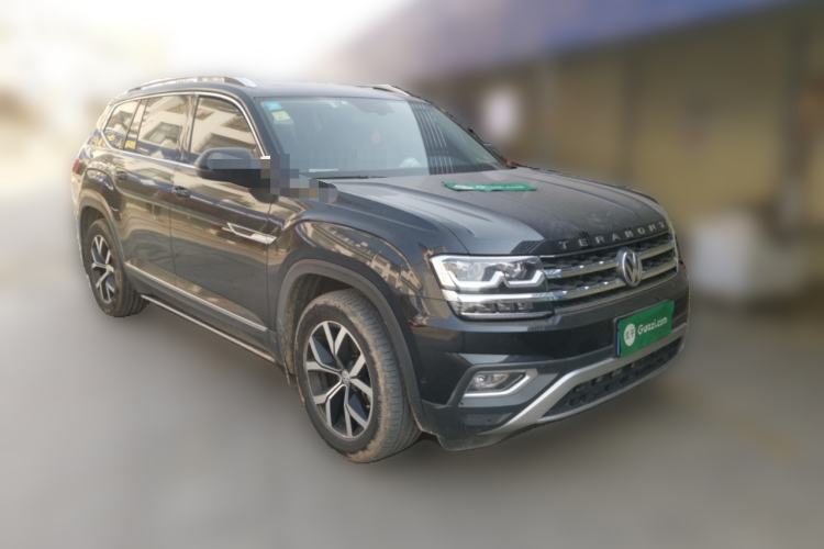 Used Volkswagen Teramont 2019 330TSI Two-Wheel-Drive Luxury Edition China VI Standard Front Right 45 Deg