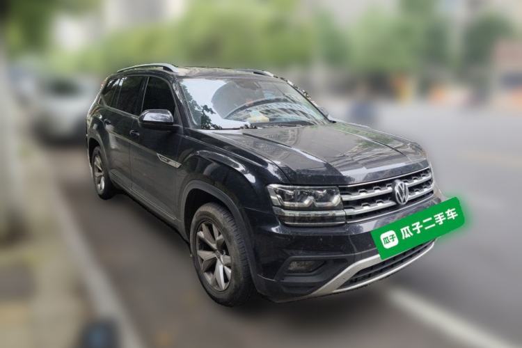 Used Volkswagen Teramont 2019 380TSI Four-Wheel Drive Comfort Edition China V Standard Front Right 45 Deg
