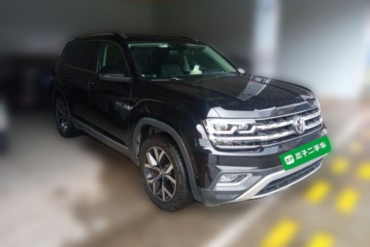 Used Volkswagen Teramont 2019 380TSI Four-Wheel Drive Luxury Version China VI Standard Front Right 45 Deg