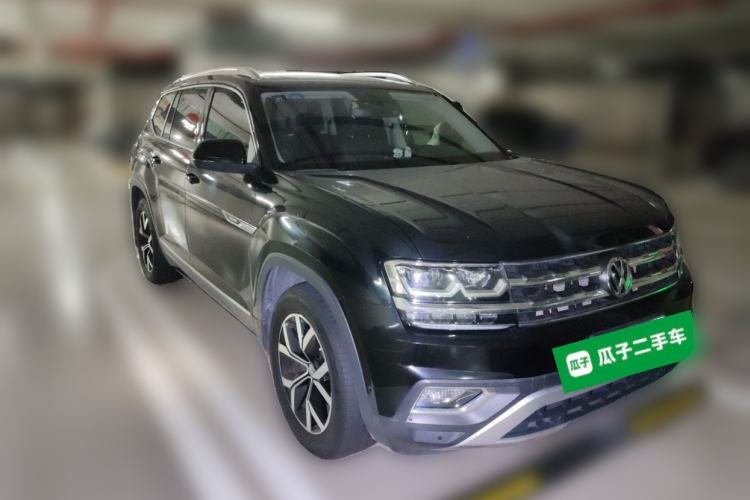 Used Volkswagen Teramont 2019 380TSI Four-Wheel Drive Luxury Version China VI Standard Front Right 45 Deg