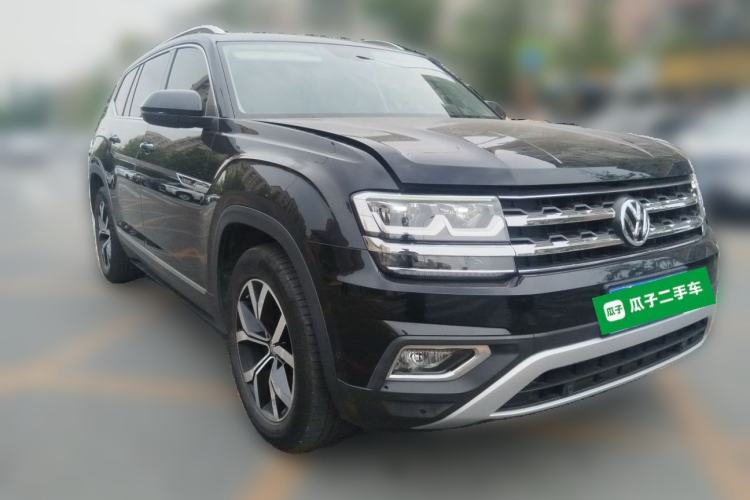 Used Volkswagen Teramont 2019 380TSI Four-Wheel Drive Luxury Version China V Standard Front Right 45 Deg