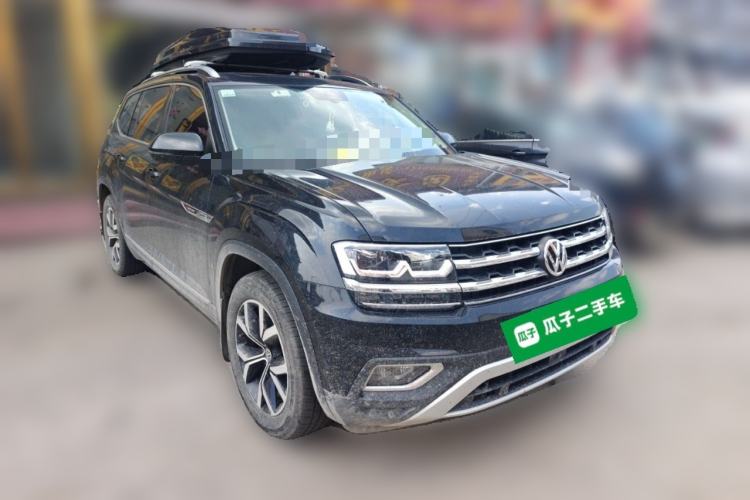Used Volkswagen Teramont 2019 380TSI Four-Wheel Drive Luxury Version China V Standard Front Right 45 Deg