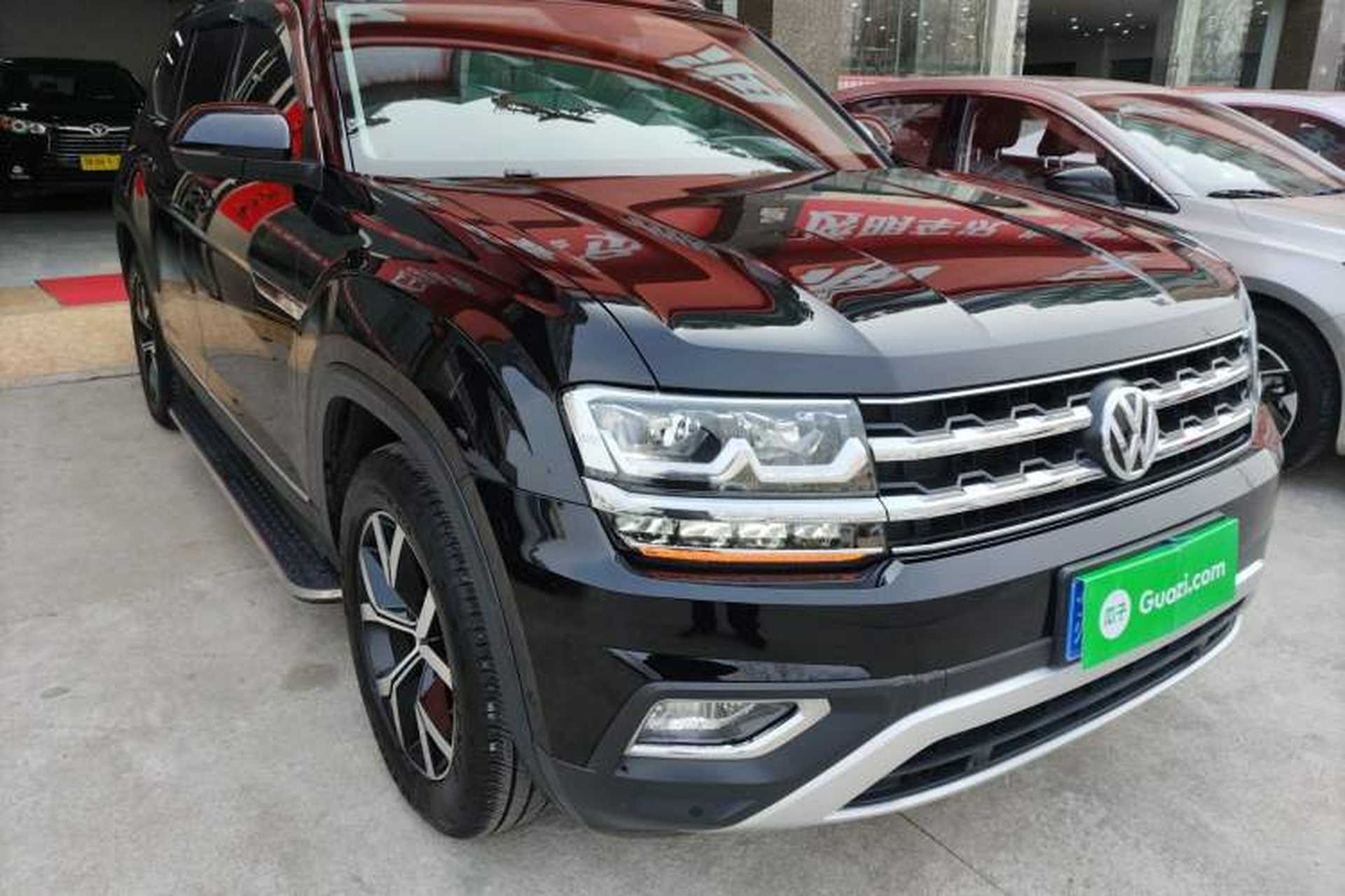 Used Volkswagen Teramont 2019 330TSI Two-Wheel-Drive Luxury Edition China V Standard Front Right 45 Deg