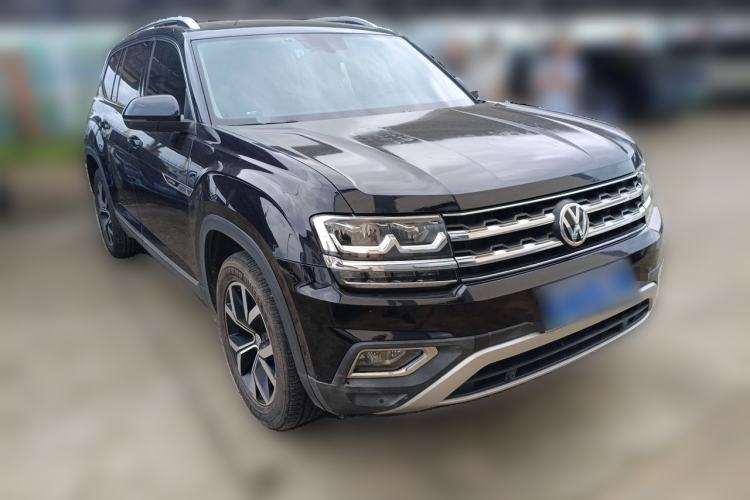 Used Volkswagen Teramont 2019 380TSI Four-Wheel Drive Luxury Version China VI Standard Front Right 45 Deg
