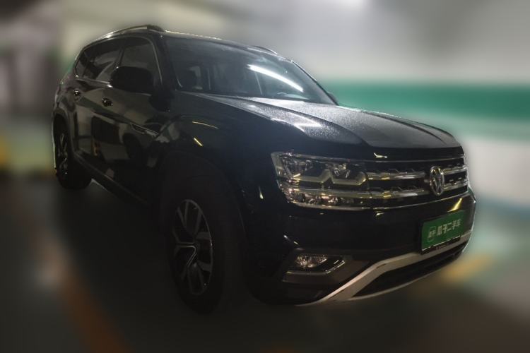 Used Volkswagen Teramont 2019 380TSI Four-Wheel Drive Luxury Version China VI Standard Front Right 45 Deg