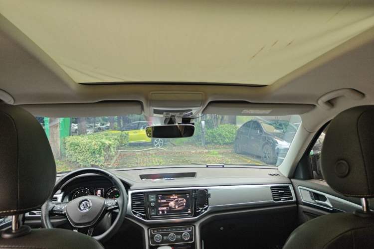 Used Volkswagen Teramont 2019 380TSI Four-Wheel Drive Luxury Version China V Standard Headliner