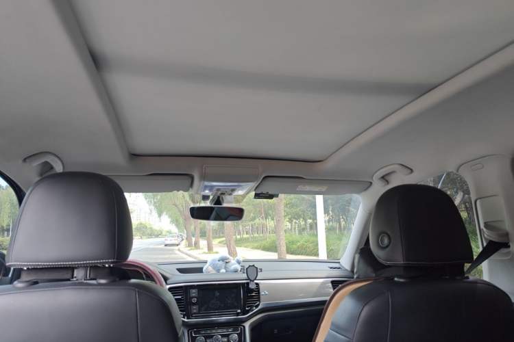 Used Volkswagen Teramont 2019 380TSI Four-Wheel Drive Luxury Version China VI Standard Headliner