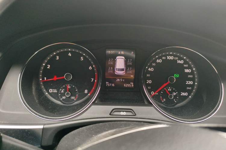 Used Volkswagen Teramont 2019 380TSI Four-Wheel Drive Comfort Edition China VI Standard Instrument Cluster