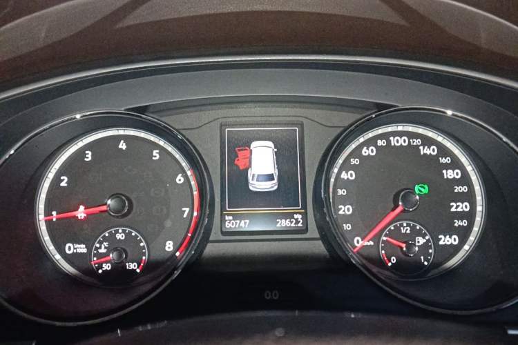 Used Volkswagen Teramont 2019 380TSI Four-Wheel Drive Luxury Version China V Standard Instrument Cluster