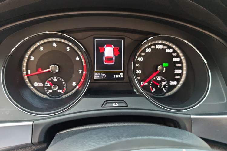 Used Volkswagen Teramont 2019 380TSI Four-Wheel Drive Luxury Version China V Standard Instrument Cluster