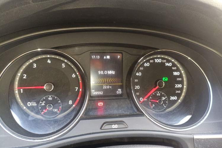 Used Volkswagen Teramont 2019 330TSI Two-Wheel-Drive Luxury Edition China VI Standard Instrument Cluster