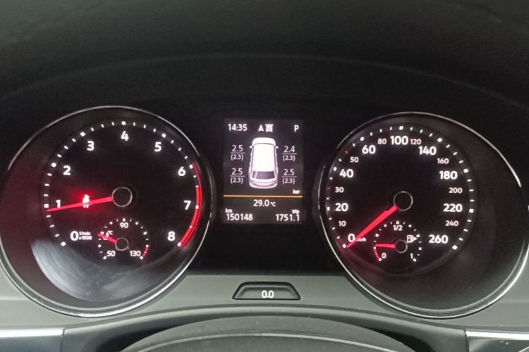 Used Volkswagen Teramont 2019 380TSI Four-Wheel Drive Comfort Edition China VI Standard Instrument Cluster