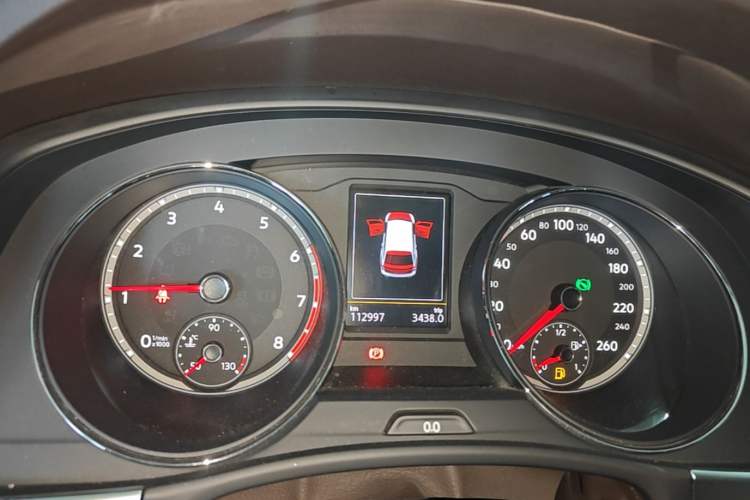 Used Volkswagen Teramont 2019 330TSI Two-Wheel-Drive Luxury Edition China V Standard Instrument Cluster