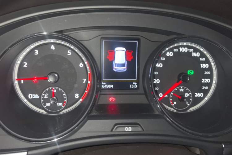 Used Volkswagen Teramont 2019 380TSI Four-Wheel Drive Luxury Version China V Standard Instrument Cluster