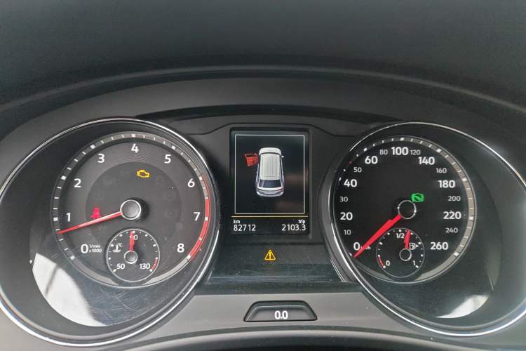 Used Volkswagen Teramont 2019 380TSI Four-Wheel Drive Luxury Version China V Standard Instrument Cluster