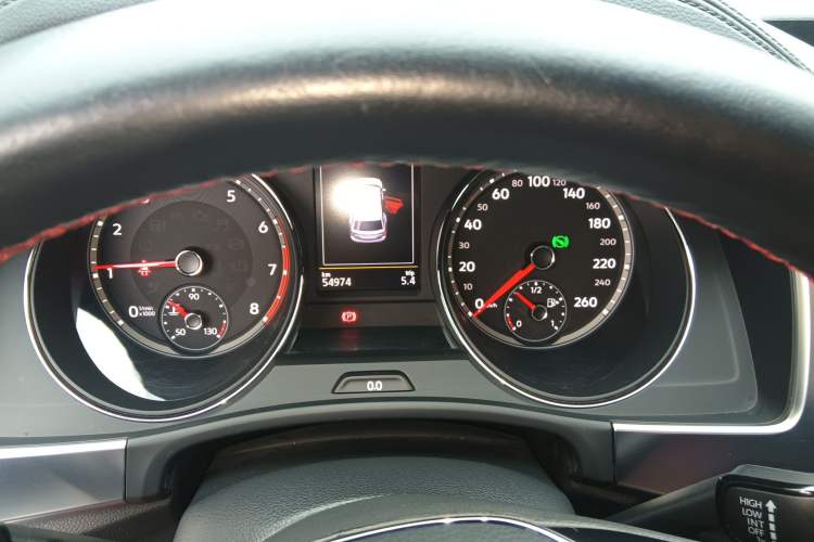 Used Volkswagen Teramont 2019 380TSI Four-Wheel Drive Luxury Version China V Standard Instrument Cluster