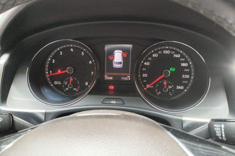 Used Volkswagen Teramont 2019 380TSI Four-Wheel Drive Luxury Version China VI Standard Instrument Cluster