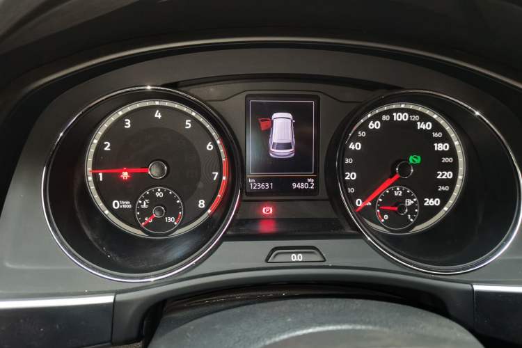 Used Volkswagen Teramont 2019 380TSI Four-Wheel Drive Luxury Version China VI Standard Instrument Cluster