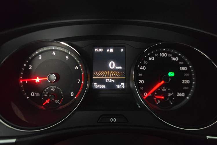 Used Volkswagen Teramont 2019 380TSI Four-Wheel Drive Luxury Version China V Standard Instrument Cluster