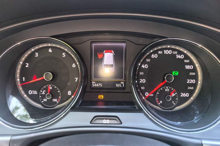 Used Volkswagen Teramont 2019 380TSI Four-Wheel Drive Luxury Version China VI Standard Instrument Cluster