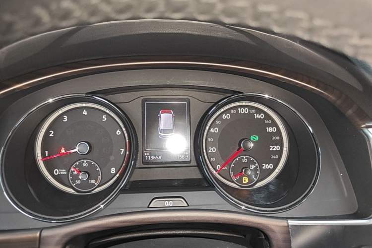 Used Volkswagen Teramont 2019 330TSI Two-Wheel-Drive Luxury Edition China V Standard Instrument Cluster
