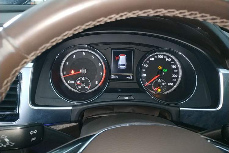 Used Volkswagen Teramont 2019 380TSI Four-Wheel Drive Luxury Version China VI Standard Instrument Cluster