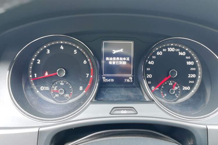 Used Volkswagen Teramont 2019 530 V6 Four-Wheel Drive Luxury Edition China V Standard Instrument Cluster